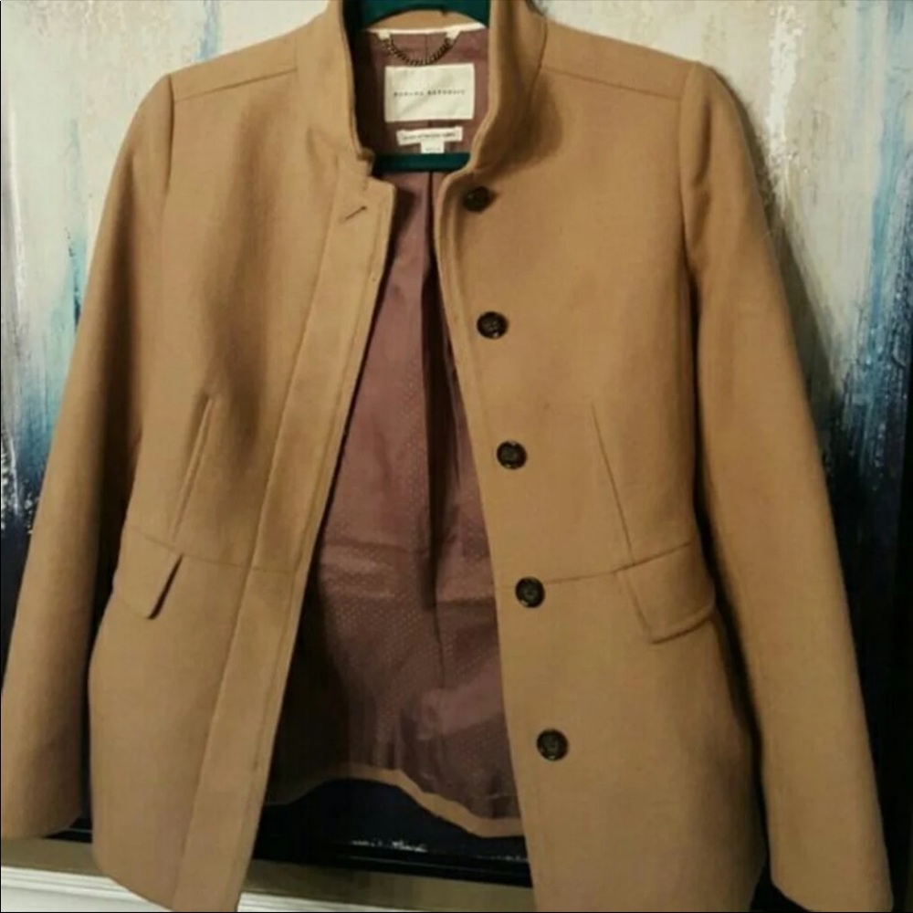 Banana republic Congac tan peacoat